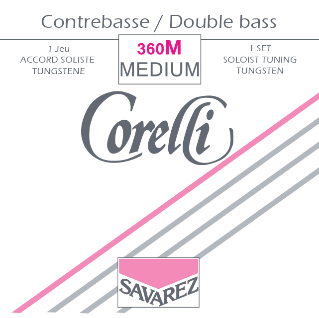 CORELLI MEDIUM TENSION 360M TUNGSTEN SOLO SET 