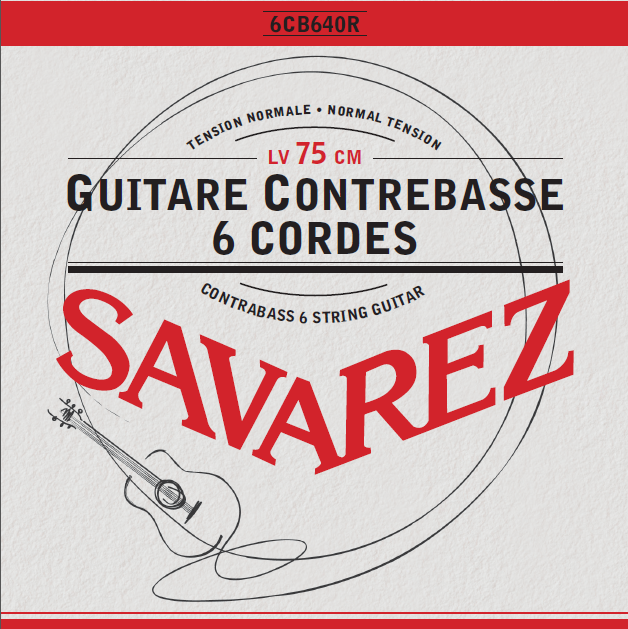 GUITARE CONTREBASSE 6 CORDES 6CB640R