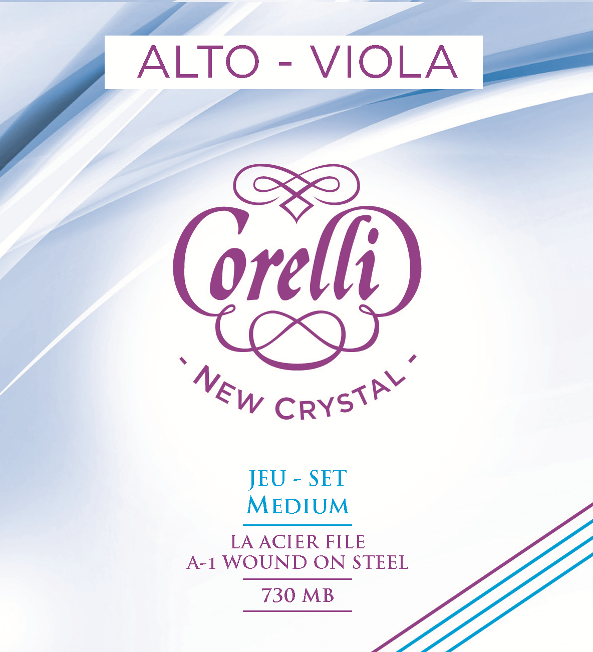 CORELLI NEW CRYSTAL MEDIUM 730MB VIOLA