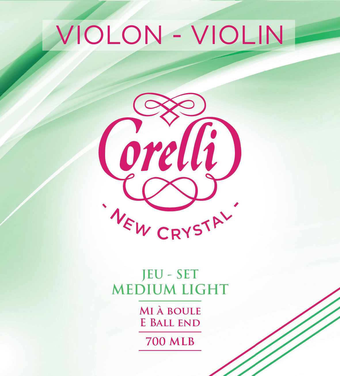 CORELLI NEW CRYSTAL MEDIUM LIGHT 700MLB Violon