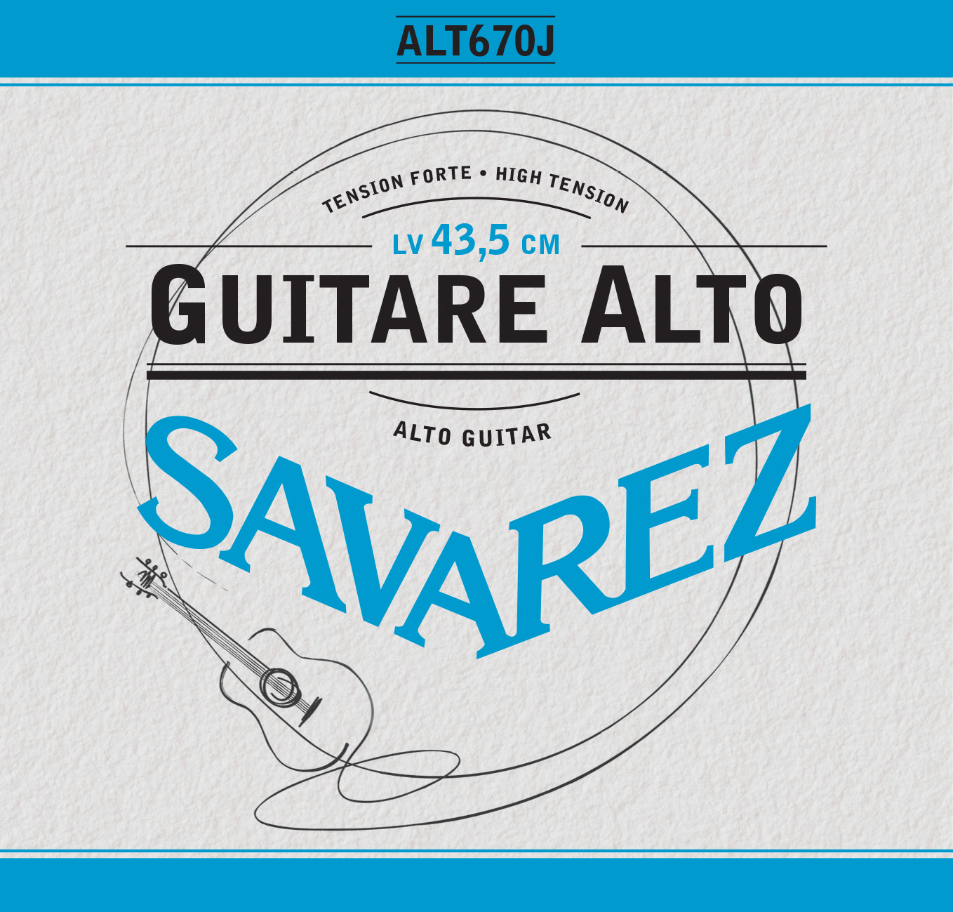 ALTO GUITAR HIGH TENSION ALT670J