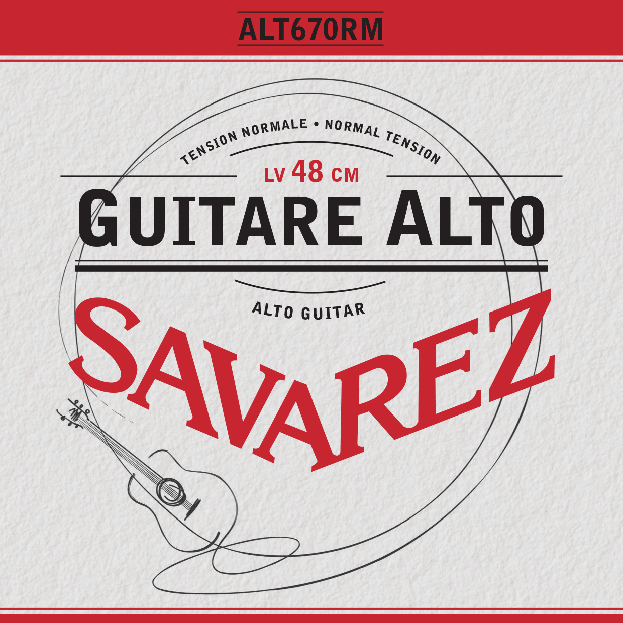 GUITARE ALTO NORMAL TENSION ALT670RM