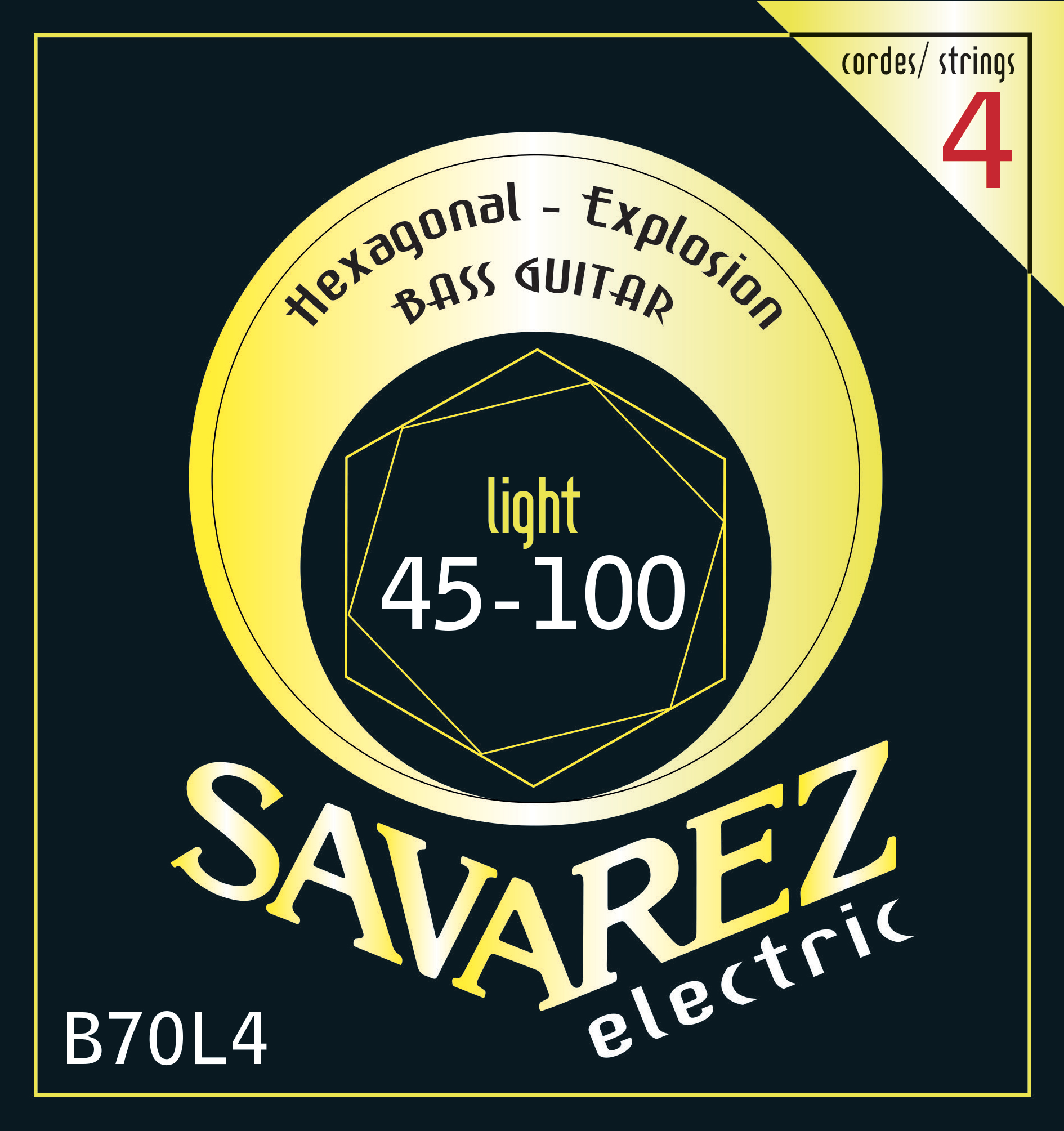 SAVAREZ ELECTRIC HEXAGONAL EXPLOSION BASSE B70L4