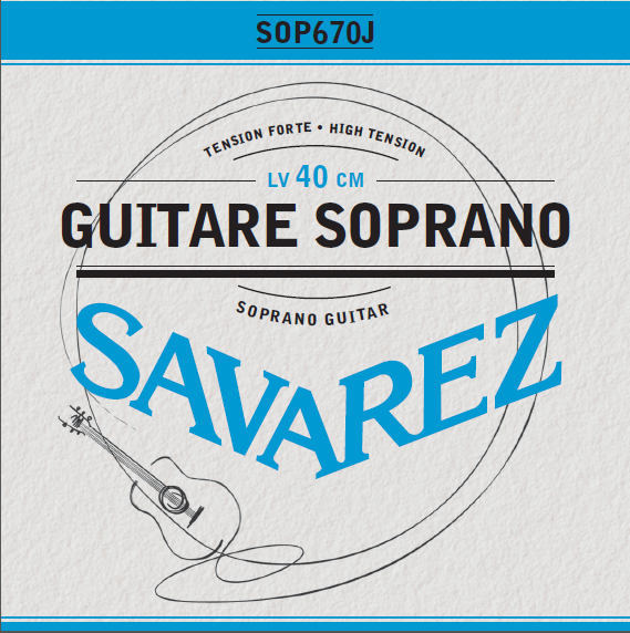 GUITARE SOPRANO HIGH TENSION SOP670J