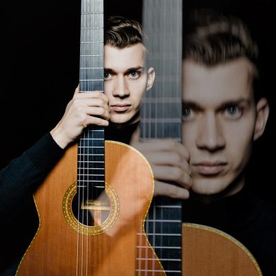 Garcia classical guitar top