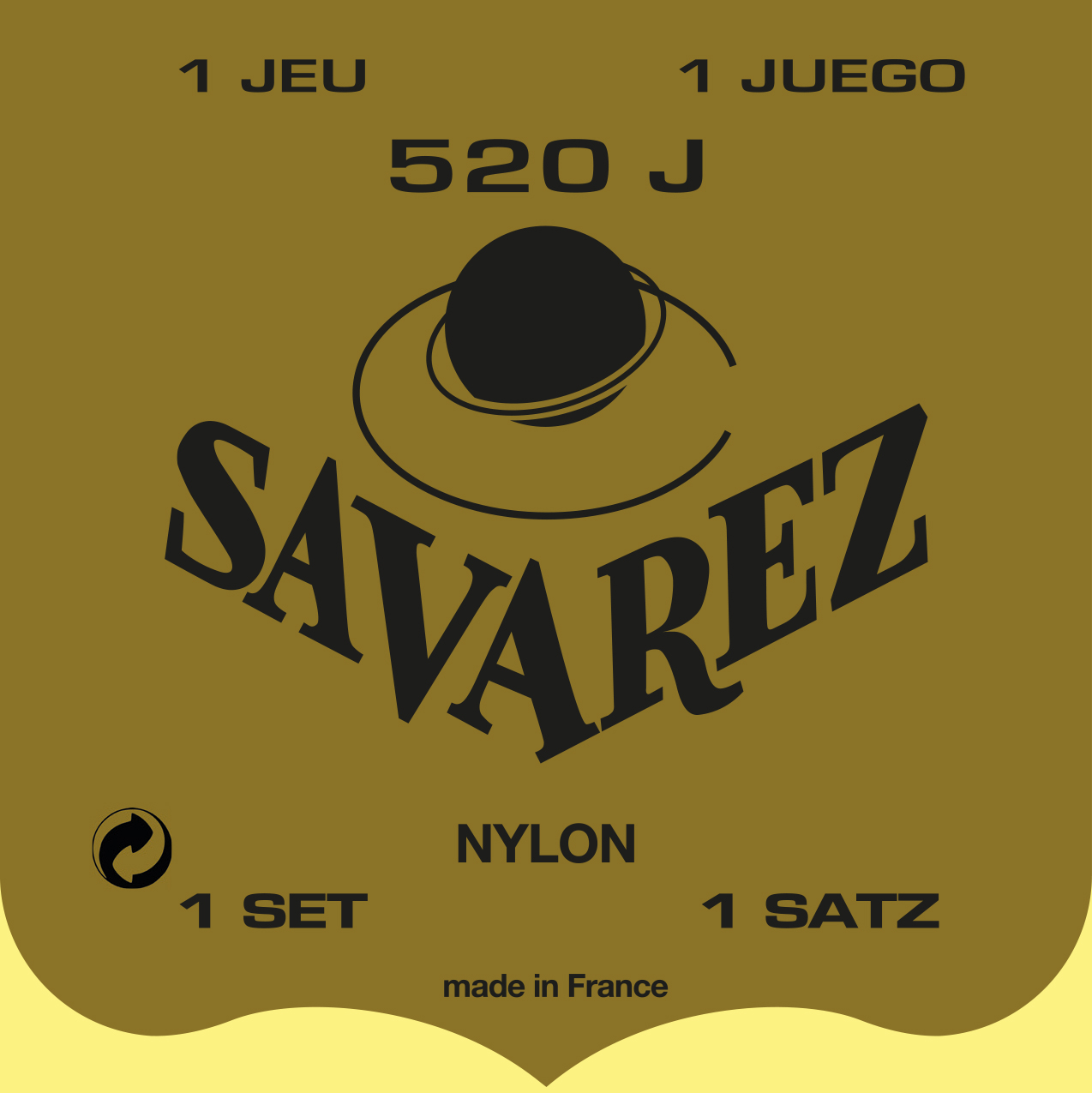 Savarez Traditional Red Card 520R High Tension Classical Strings – Alto  Music