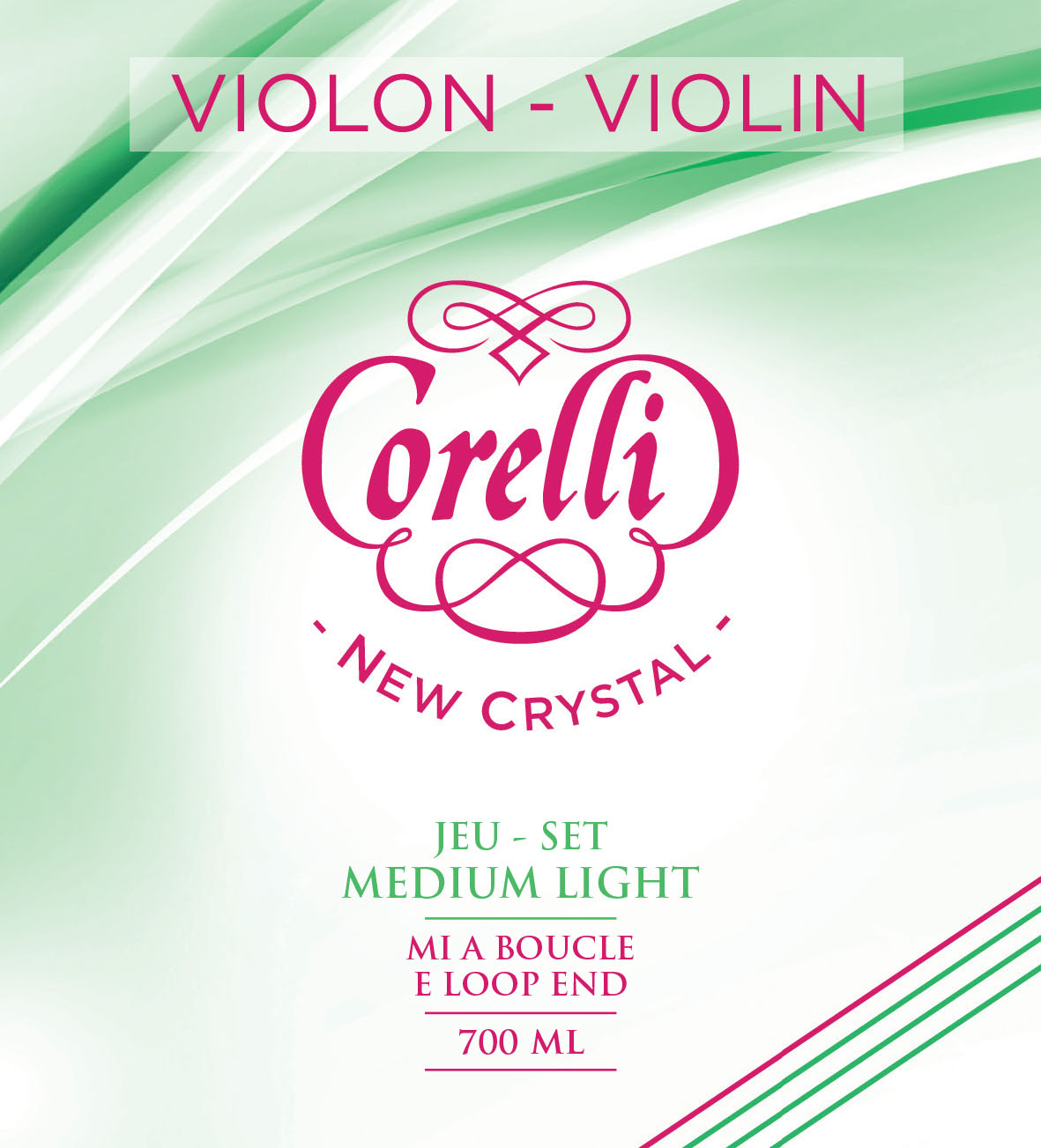 CORELLI NEW CRYSTAL MEDIUM LIGHT 700ML Violon