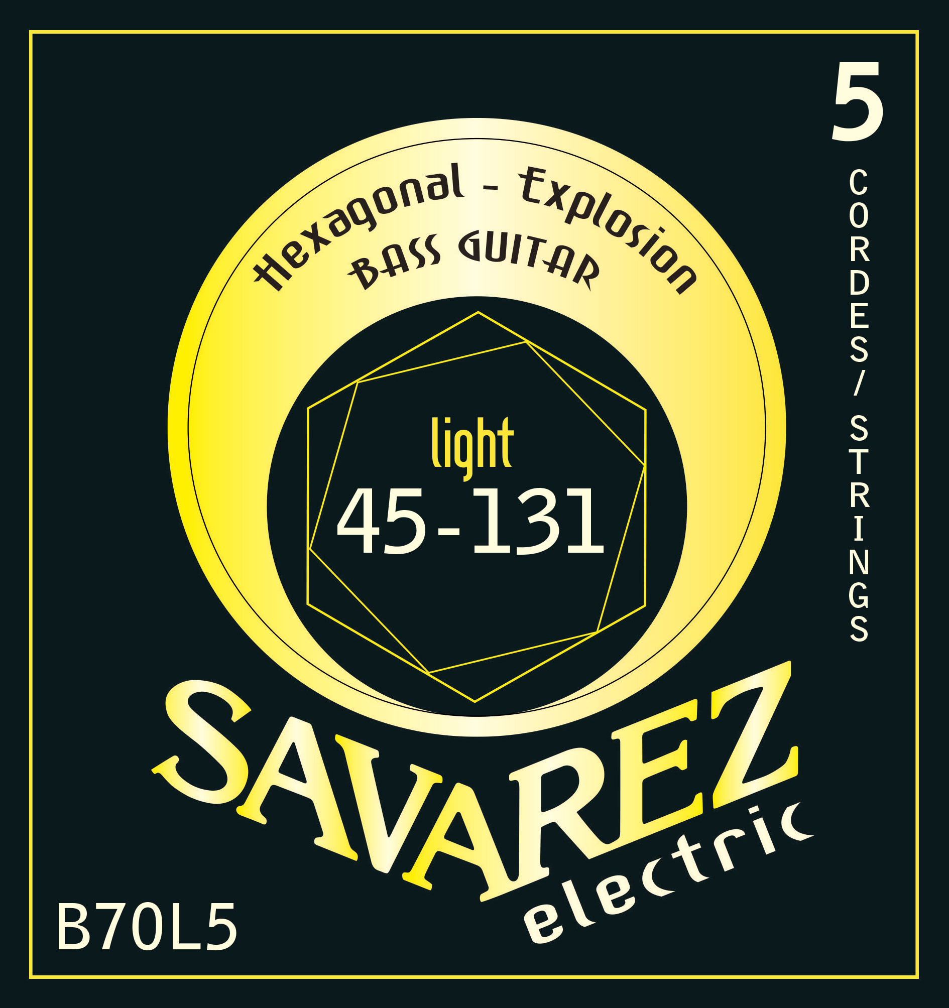 SAVAREZ ELECTRIC HEXAGONAL EXPLOSION BASSE B70L5