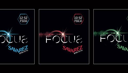 New Savarez Electric Focus line for electric guitar and bass Savarez