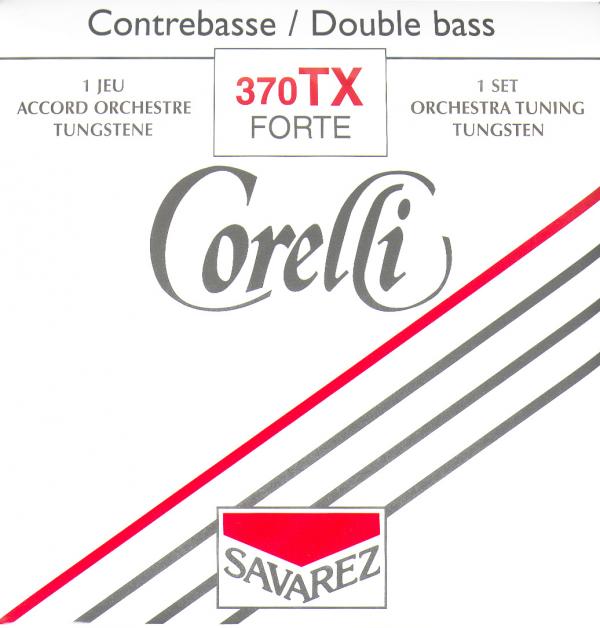 Medium Gauge Corelli Tungsten Orchestra 3/4 Upright String Double Bass A String Tungsten-Wound Steel Rope Core 