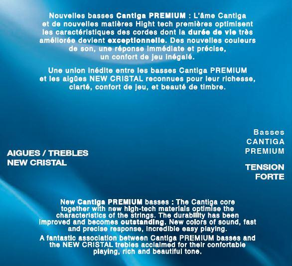 NEW CRISTAL CANTIGA PREMIUM HIGH TENSION 510CJP | Savarez